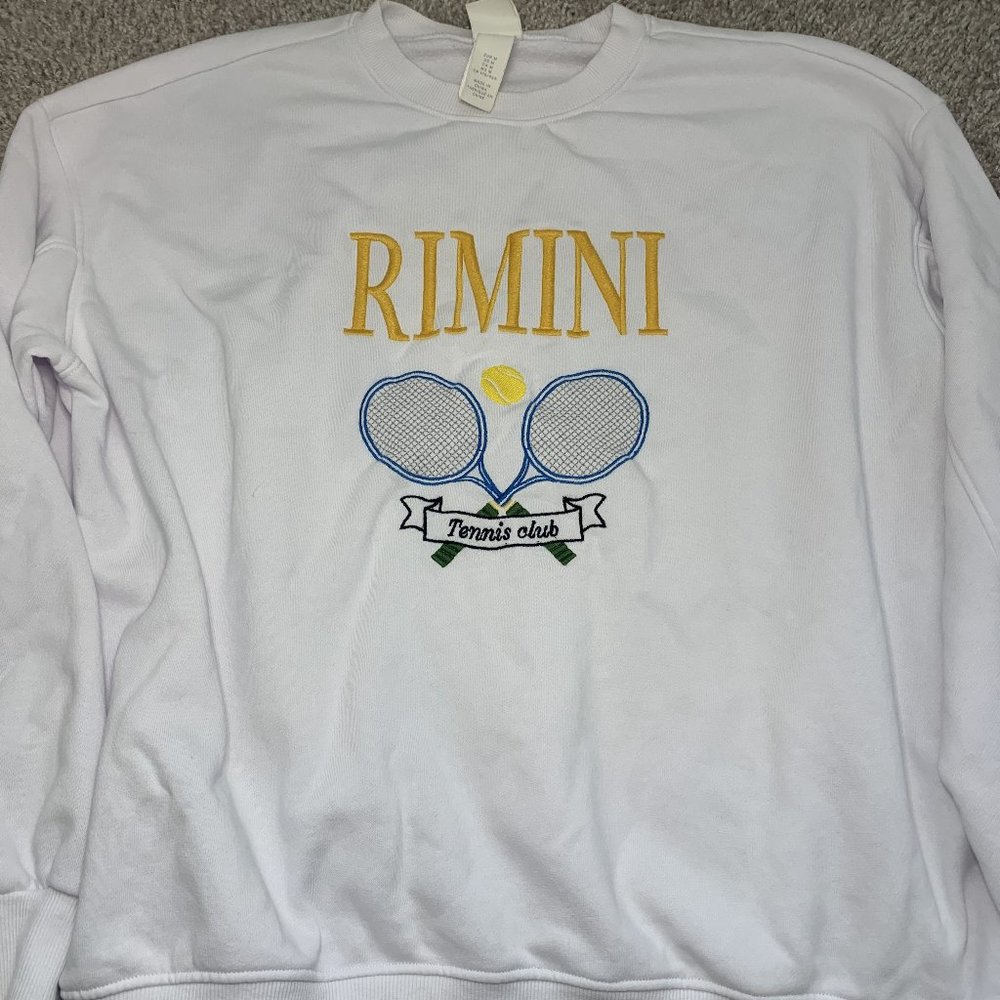 Tennis Crewneck